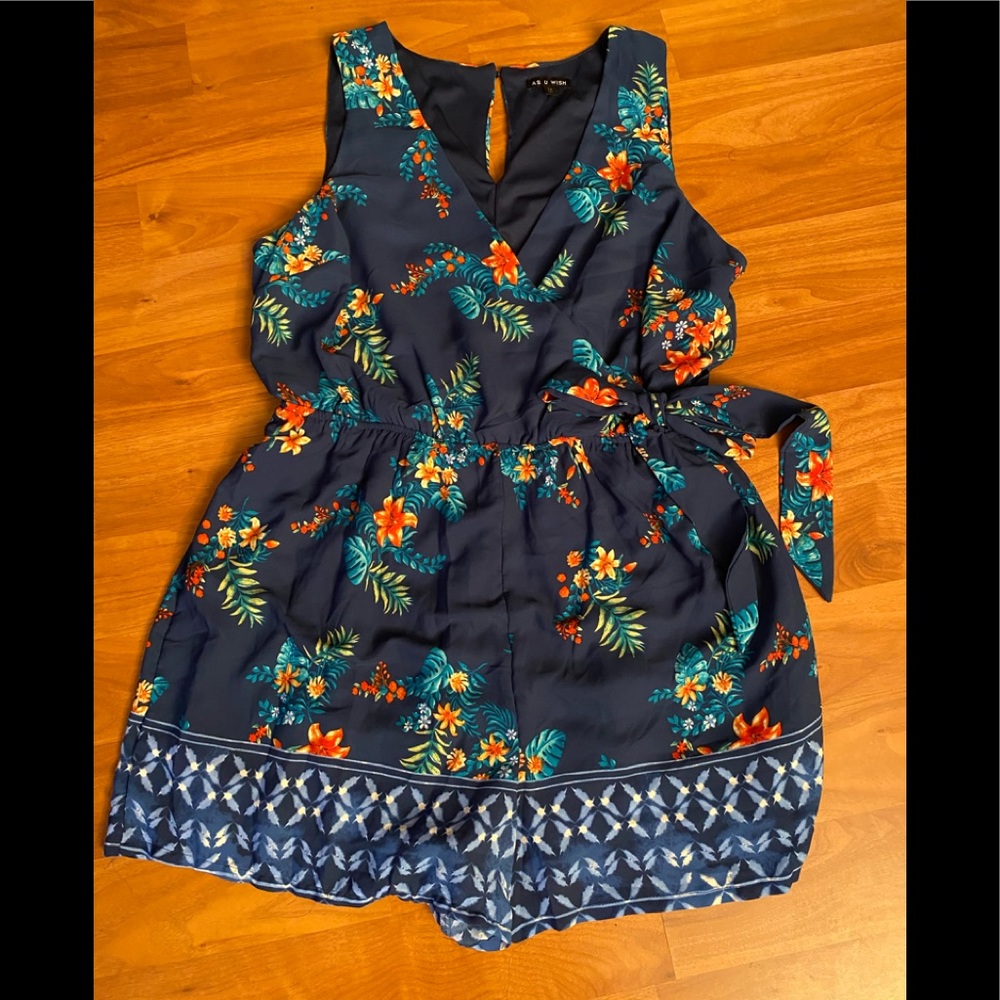Floral romper